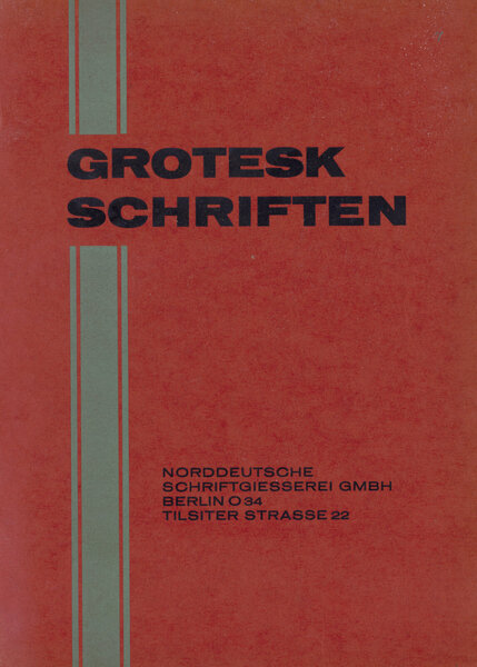 Grotesk-Schriften