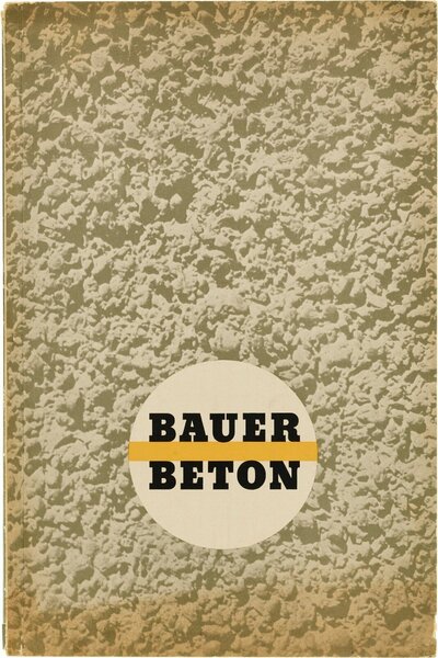 Bauer Beton: Designed by Heinrich Jost