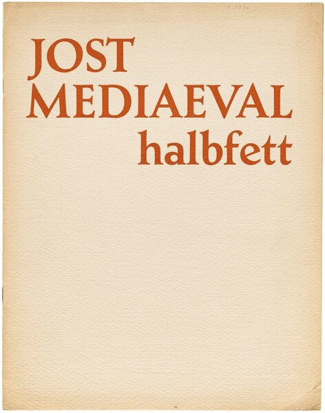 Jost Mediaeval Halbfett