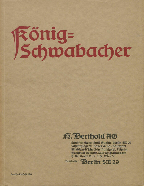 Die König-Schwabacher