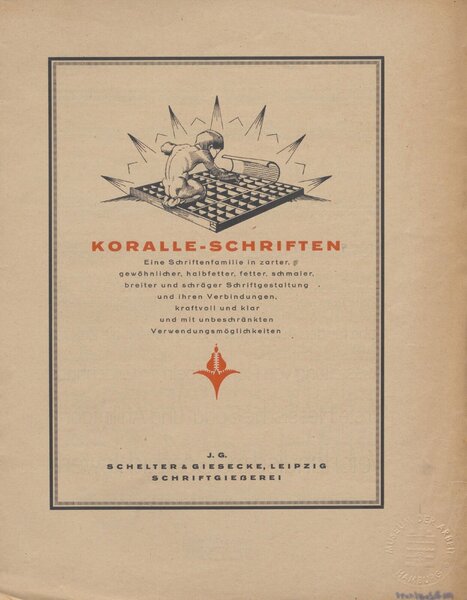 Koralle-Schriften