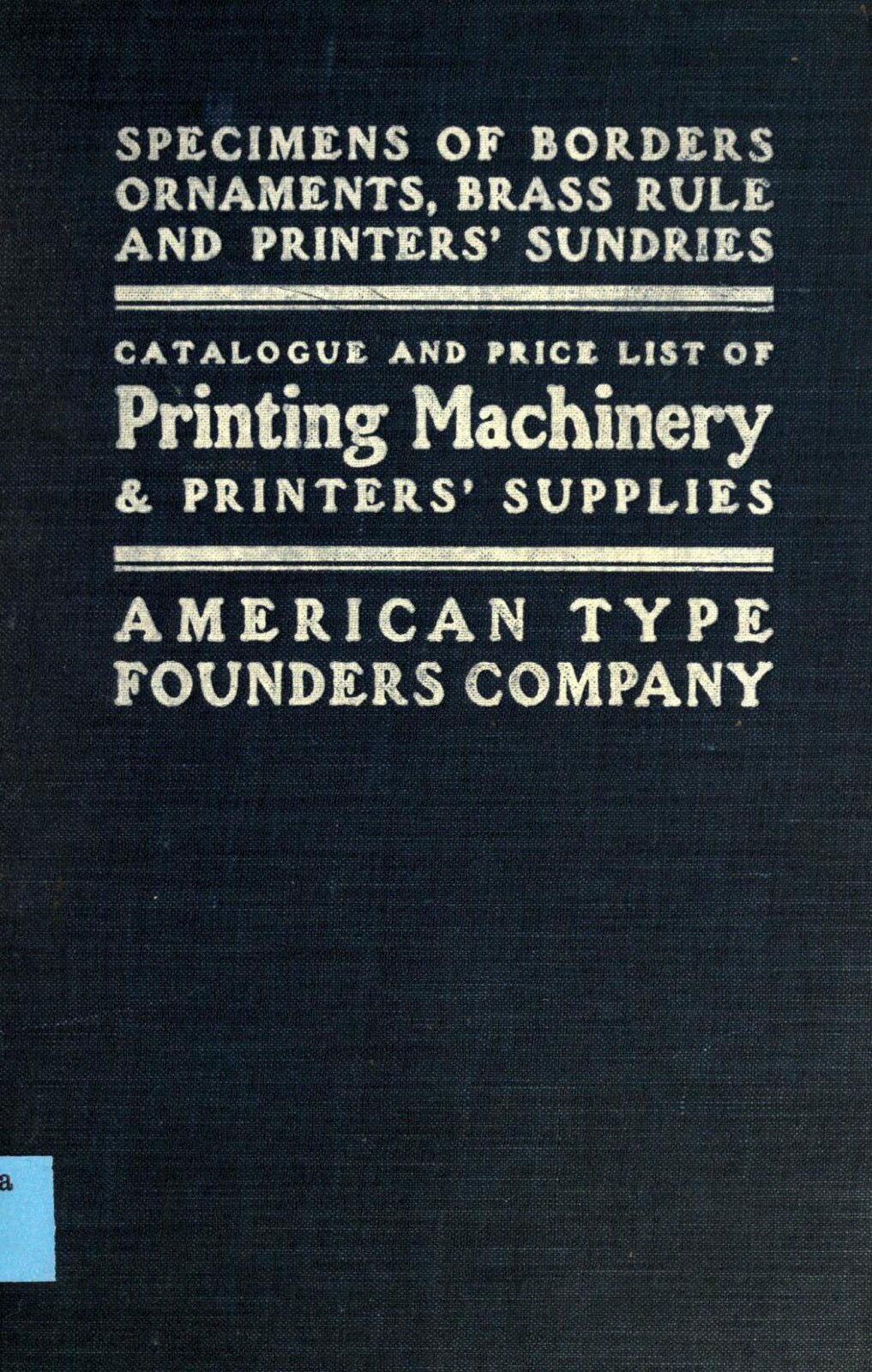 Catalogue and Price List of Printing Machinery // LLC2013