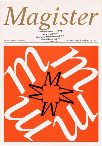 Magister: nuova serie corsiva neretta