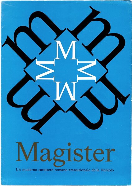 Magister: Un moderno carattere romano-transizionale delle Nebiolo