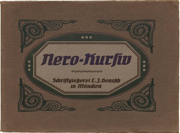 Nero-Kursiv: die schneidigste Type der Gegenwart