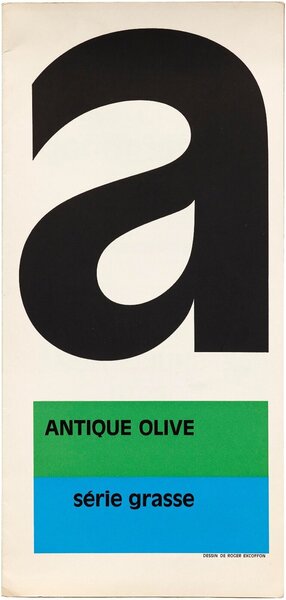 Antique Olive Série Grasse