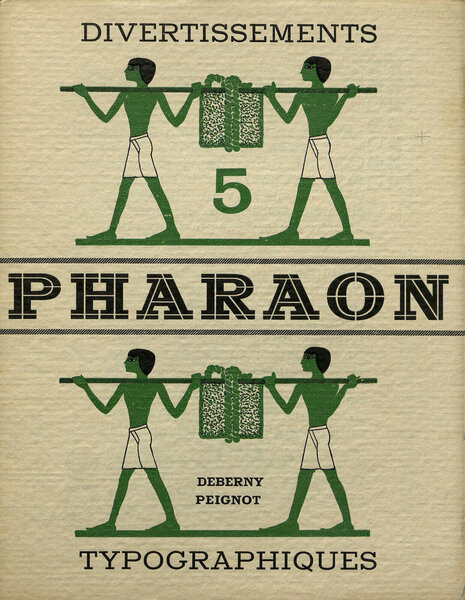 Divertissements typographiques [5] Pharaon