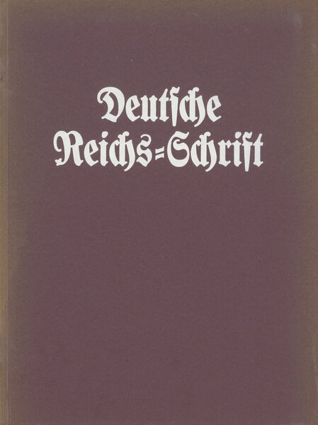 Deutsche Reichs-Schrift