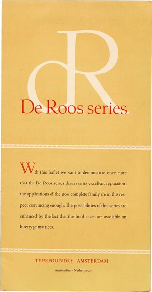 De Roos Series