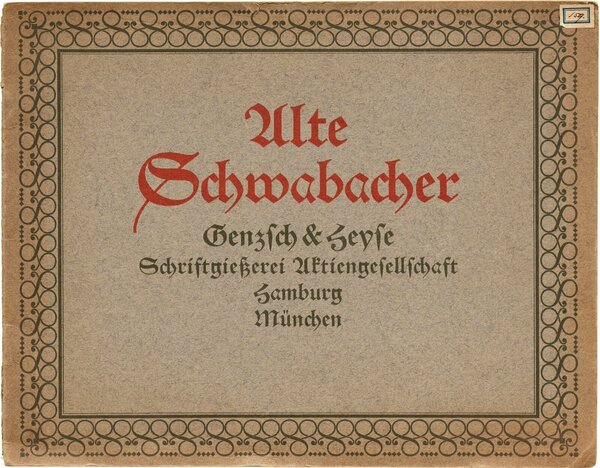 Alte Schwabacher
