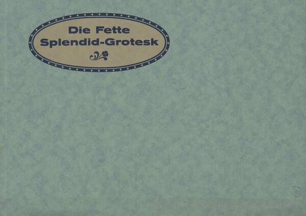 Die fette Splendid-Grotesk