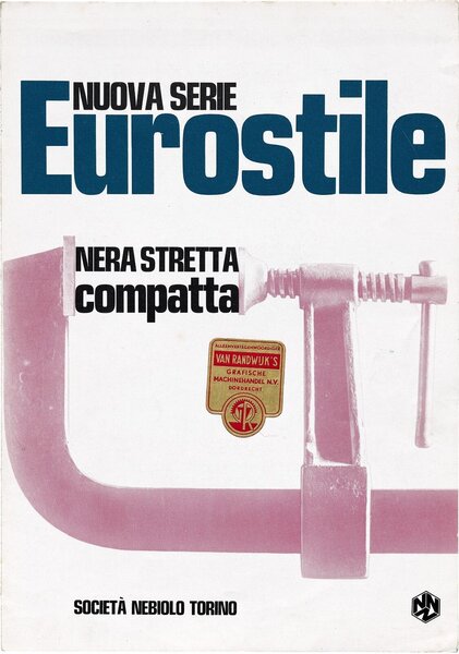 Eurostile: Nera Stretta Compatta