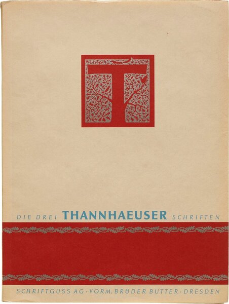 Die drei Thannhaeuser-Schriften