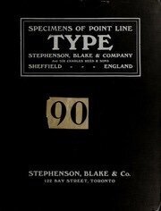 Specimens of point line type: borders ornaments brass rules &c. &c