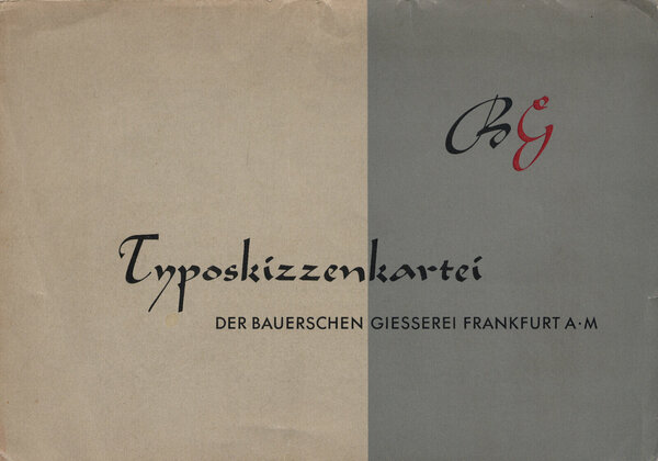 Typoskizzenkartei [40 cards]