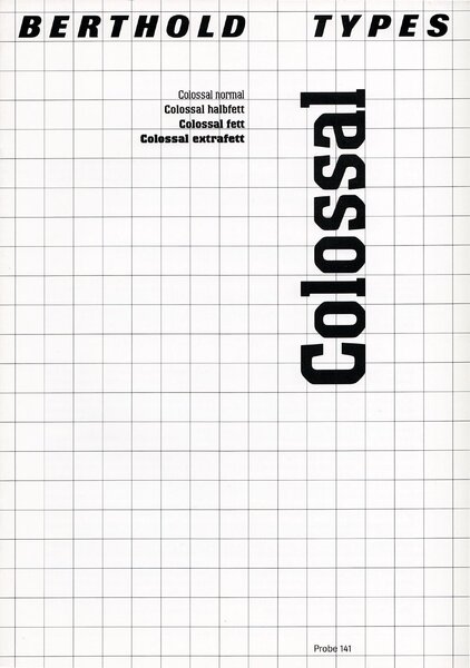 Probe 141: Colossal