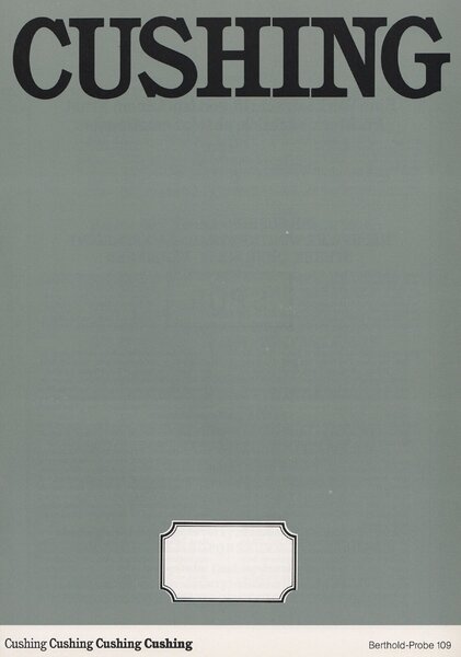 Probe 109: Cushing