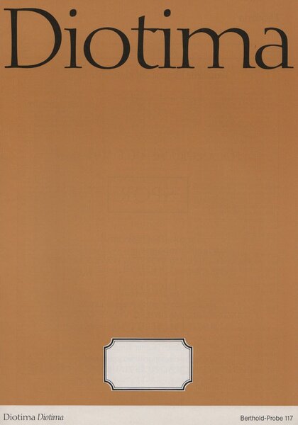Probe 117: Diotima