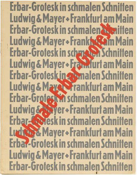 Schmale Erbar-Grotesk