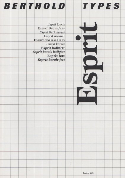 Probe 145: Esprit