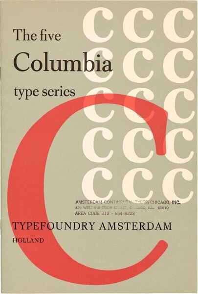 The Five Columbia Type Series