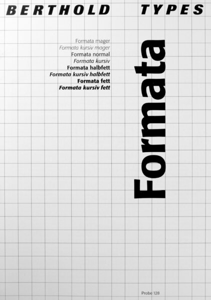 Probe 128: Formata
