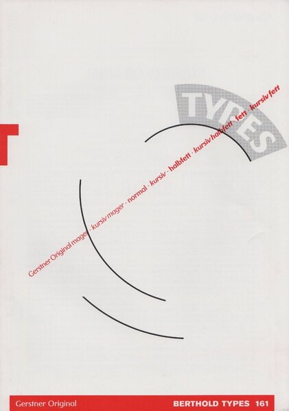 Probe 161: Gerstner Original