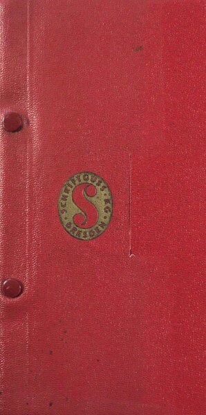 Schriften-Handprobe