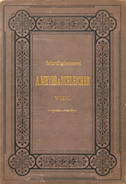 Schrift-Proben von A. Mayer & Schleicher