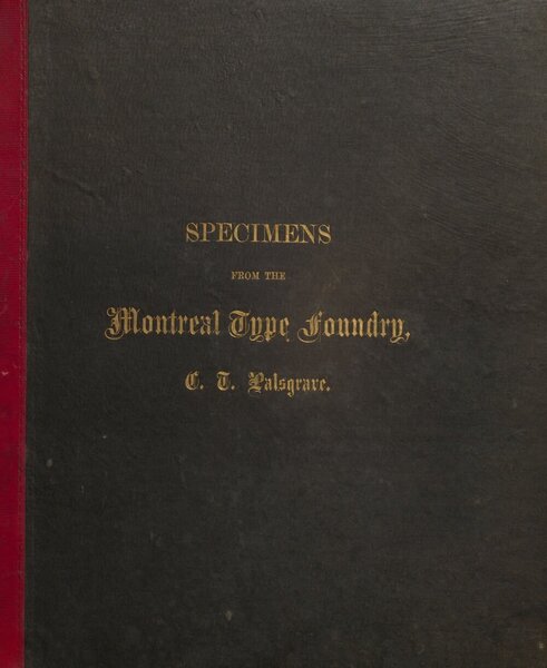 Specimens of Printing Types, Plain & Ornamental