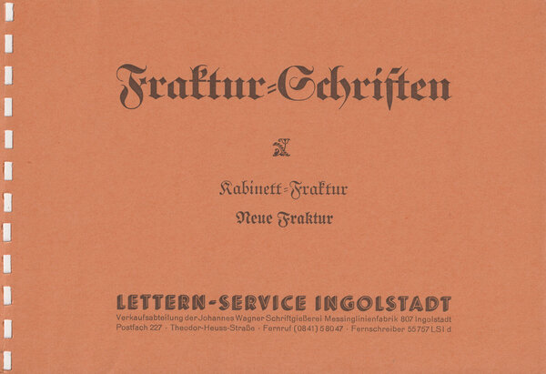 Fraktur-Schriften