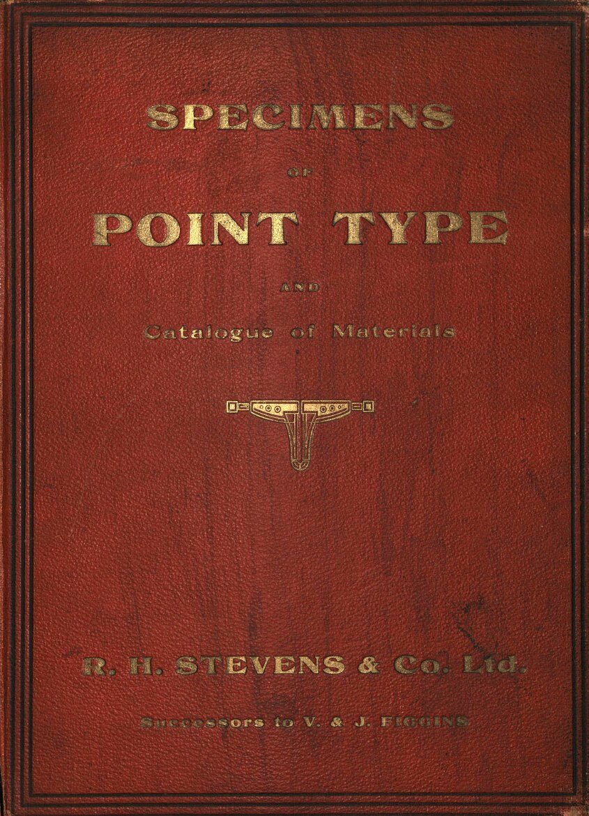 Specimens of Point Type and Catalogue of Materials // LLC1526