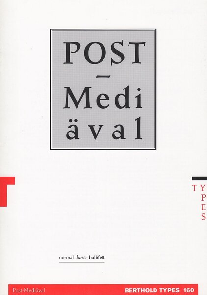 Probe 160: Post-Mediäval