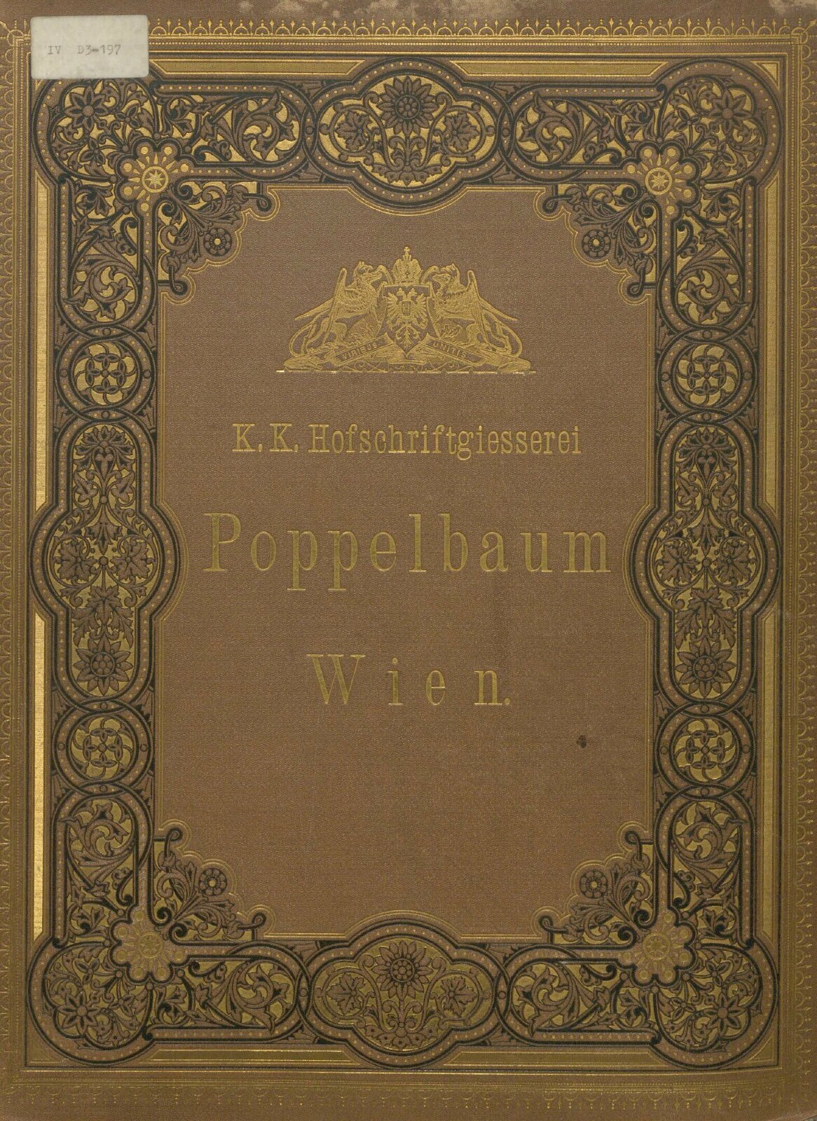 Schrift-Proben Poppelbaum // LLC426