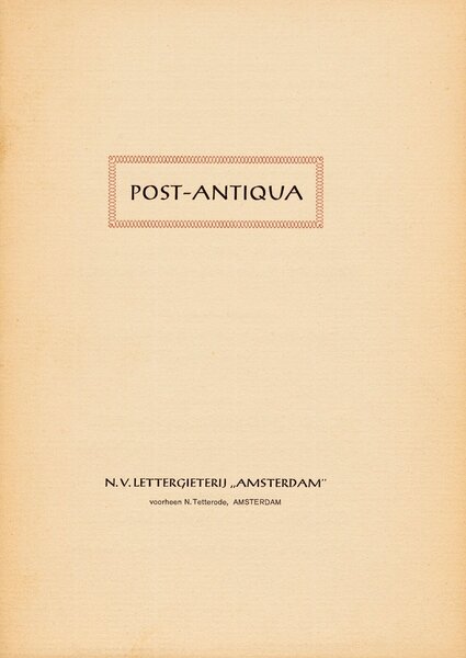 Post-Antiqua