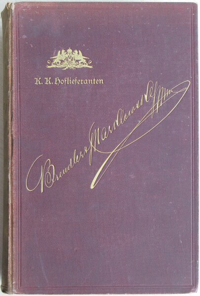 Schriftgiesserei von Brendler & Marklowsky [Musterbuch mit Preis-Courant]