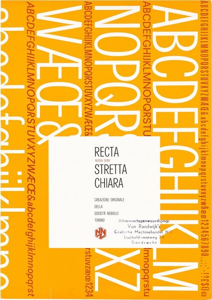 Recta: Nuova serie stretta chiara