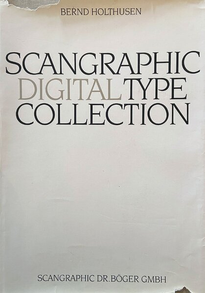 Scangraphic Digital Type Collection: G-/ Bodytext Edition 2