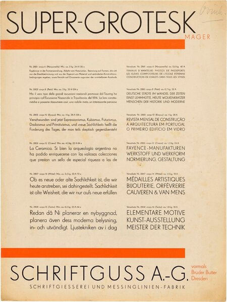 Super-Grotesk Mager