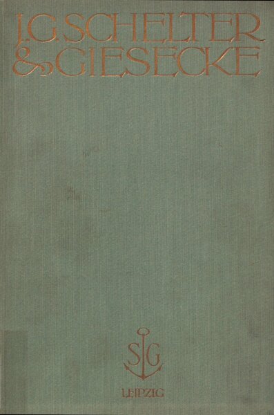 Schriften von J. G. Schelter und Giesecke: Gedrängte Probe