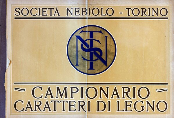 Societa Niebolo Torino: Campionario Caratteri di legno