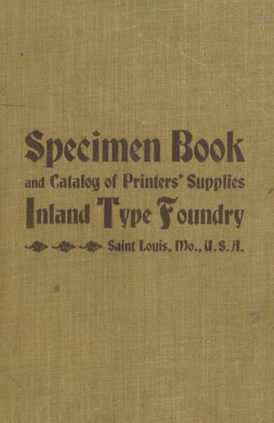 Specimen Book and Catalog