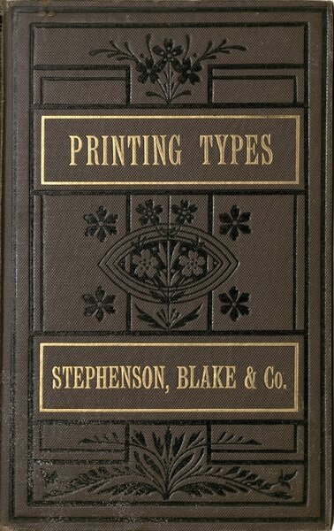 Specimen of Printing Types, Borders, Ornaments