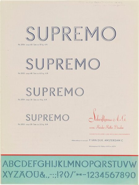 Supremo-Versalien
