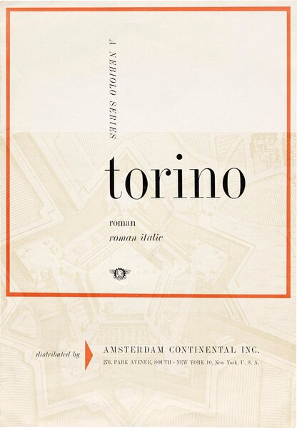 Torino: roman, roman italic