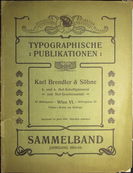 Typographische Publicationen