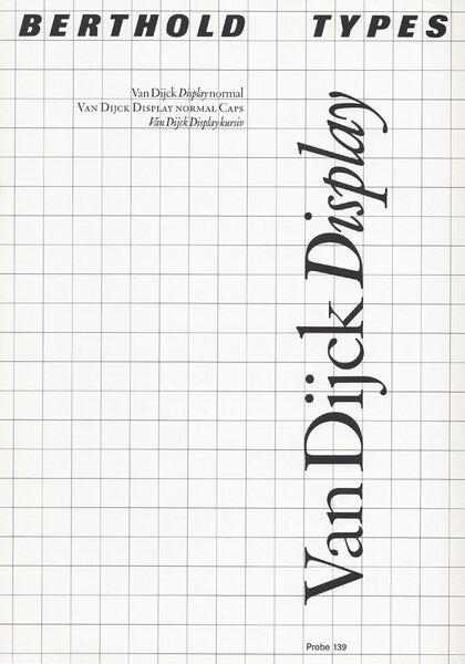 Probe 139: Van Dijck Display