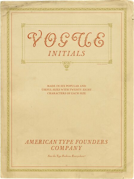 Vogue Initials