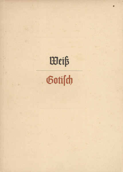 Weiß-Gotisch