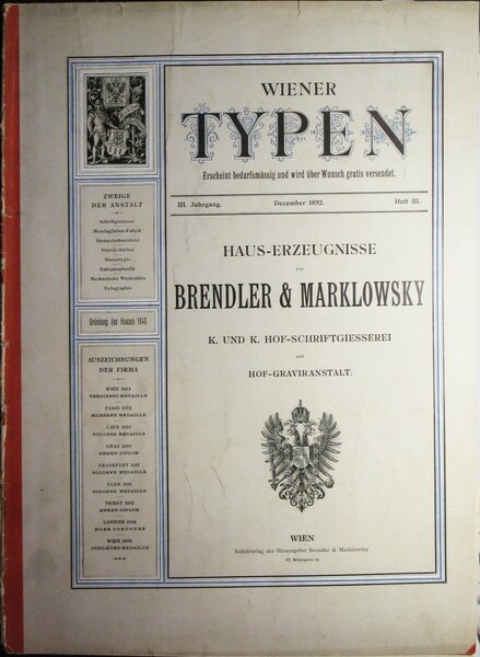 Wiener Typen III